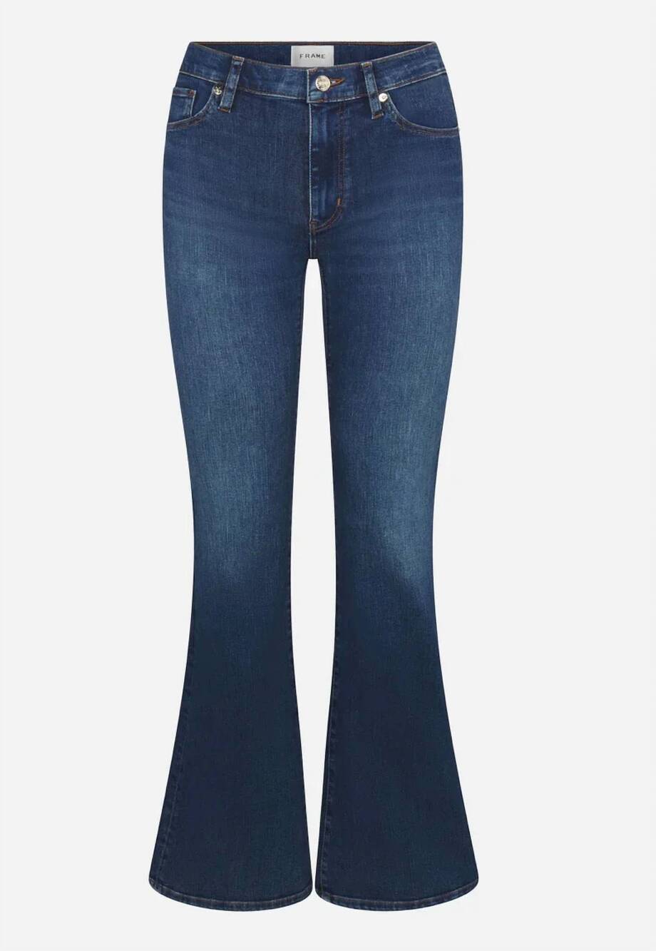 NEW FRAME women's icon high rise flare jeans in solace